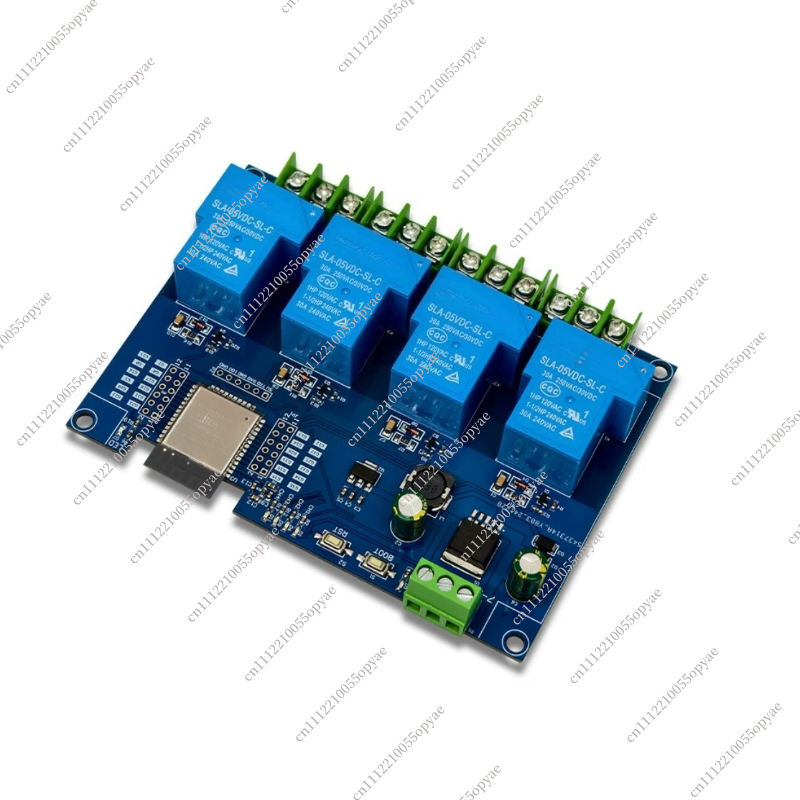 Relay Module 4 Channel - Placa de Desarrollo ESP32E, Módulo de