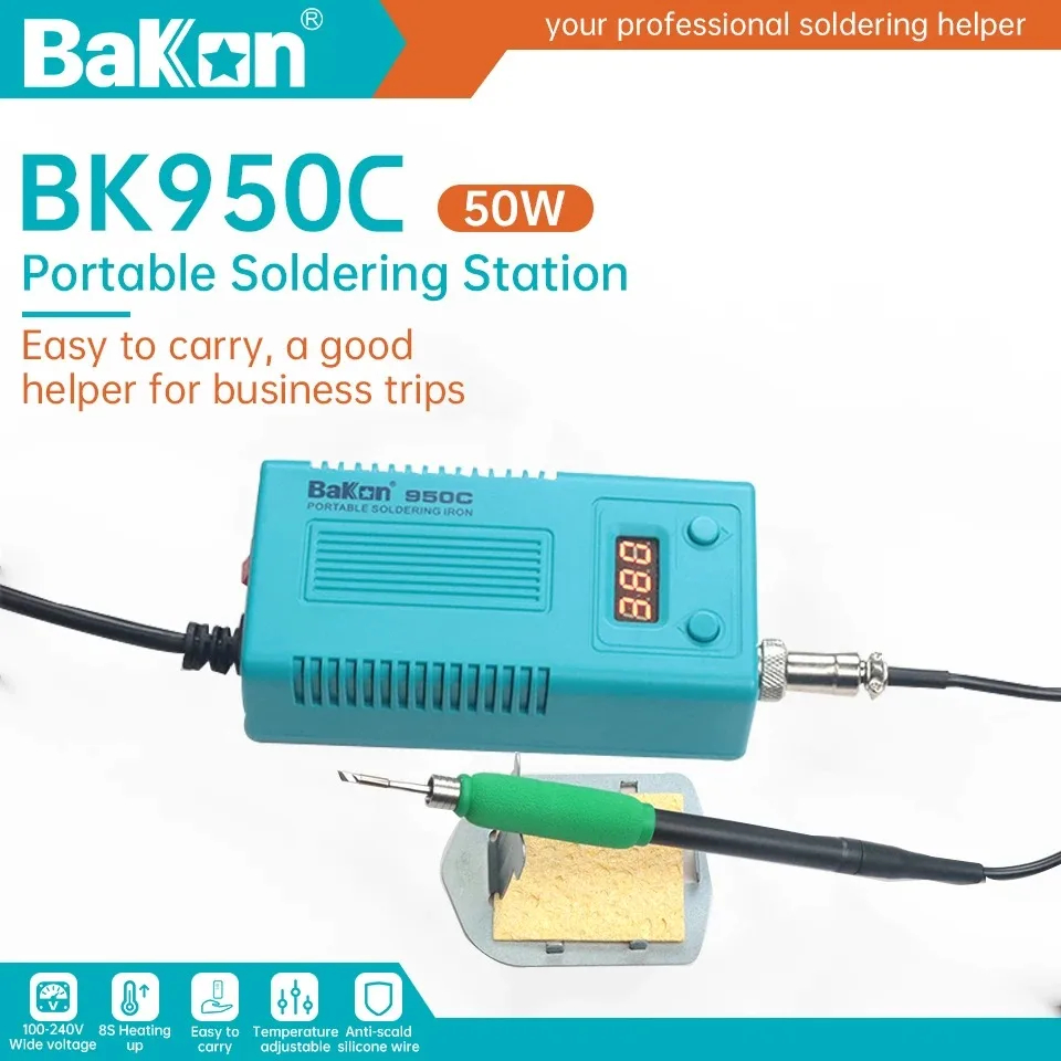 Soldering Iron Temperature Probe - Estación de Soldadura Digital Portátil Bakon