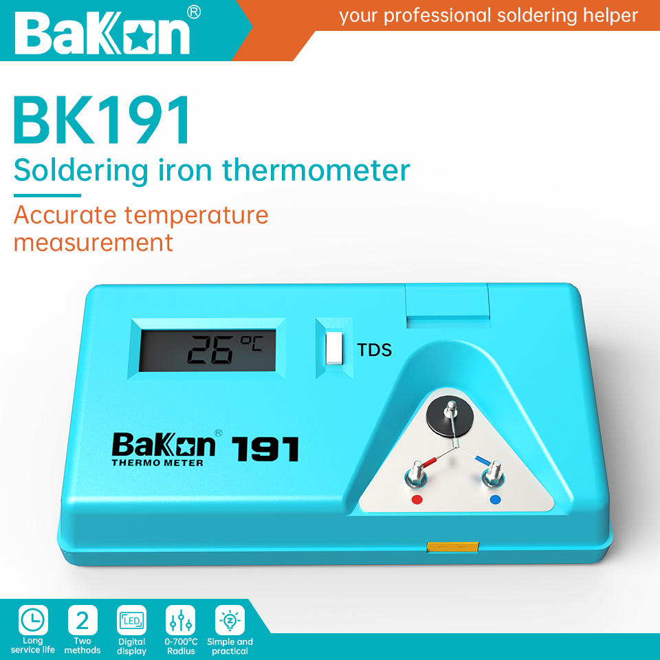 Soldering Iron Temperature Probe - Bakon BK191 Termómetro probador de punta