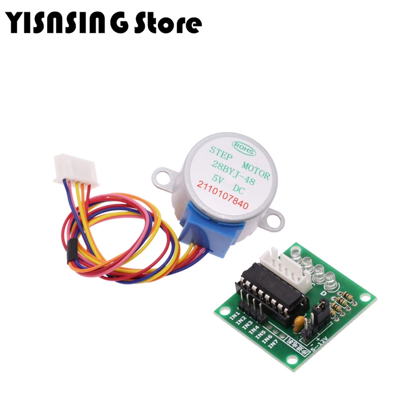 Stepper Motor 28Byj - 5V 4 fases 28BYJ-48 DC engranaje