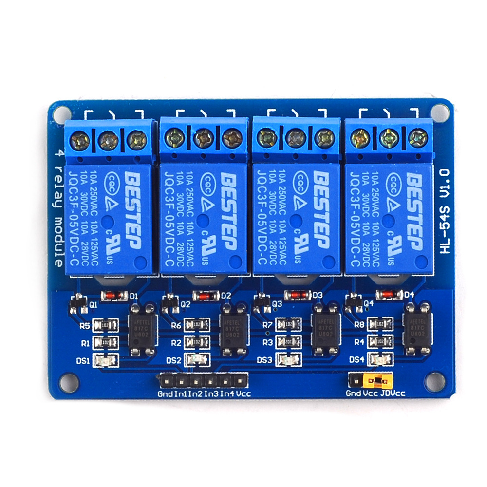 Relay Module 4 Channel - Módulo de relé de 4 canales