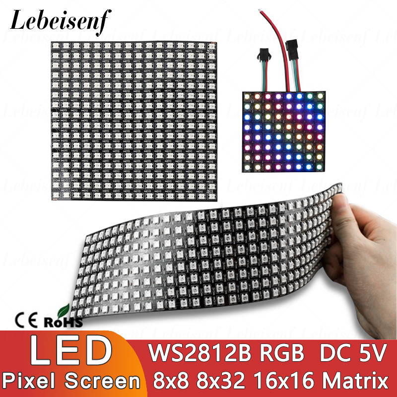 Ws2812B - Pantalla LED de Píxeles Digitales WS2812B