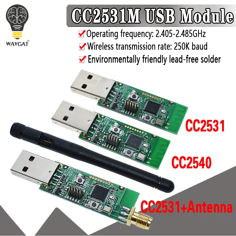 Zigbee Cc2531 - Placa de circuito impreso Zigbee inalámbrico,