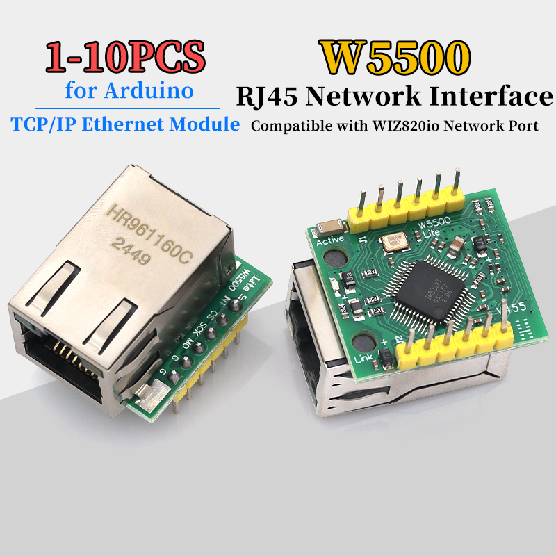 Ethernet W5500 - Módulo Ethernet TCP/IP W5500, Compatible con