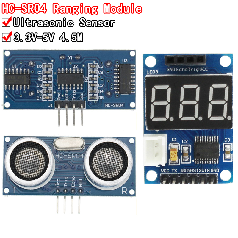 Ultrasonic Sensor Hc-Sr04 - Sensor ultrasónico HC-SR04 HCSR04 al mundo