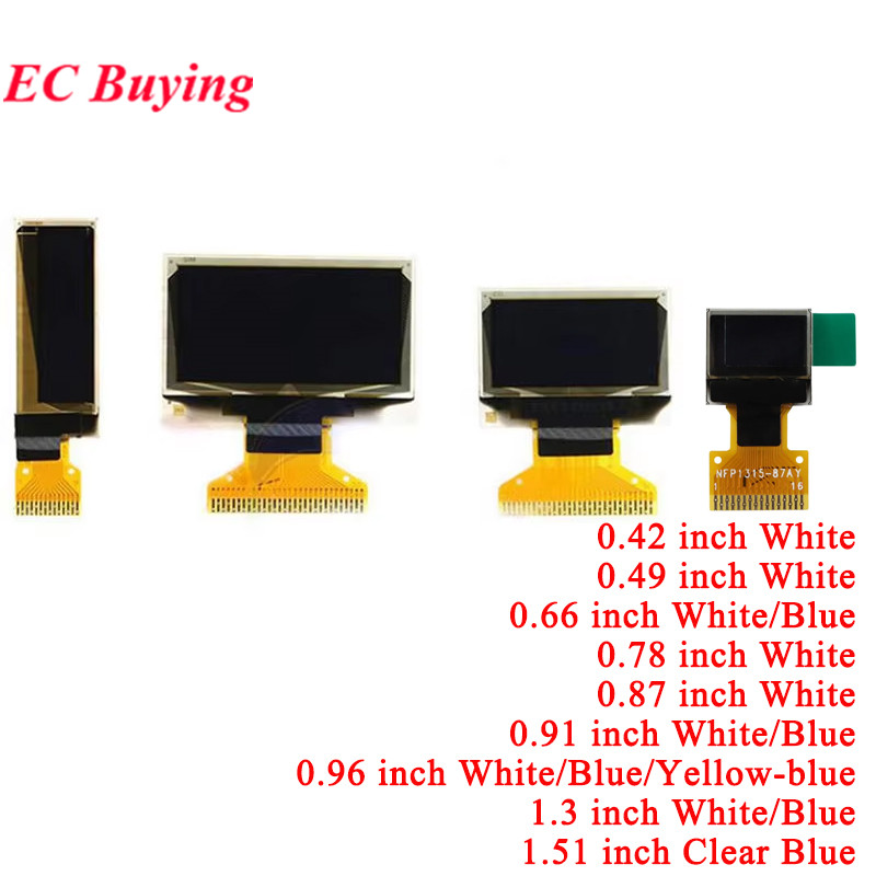 Ssd1306 - Pantalla OLED LCD 0,42 0,49 0,66