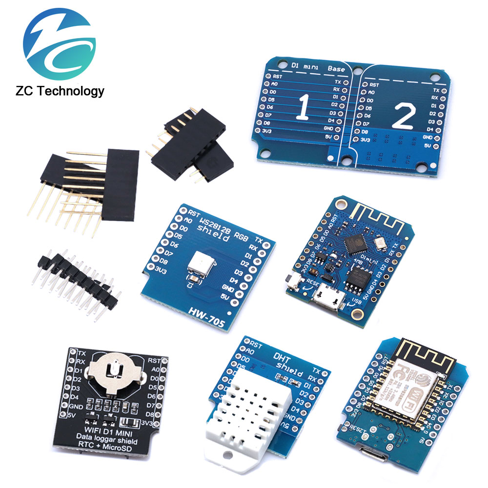 Dht22 - D1 Mini ESP8266 ESP-12F CH340G V2