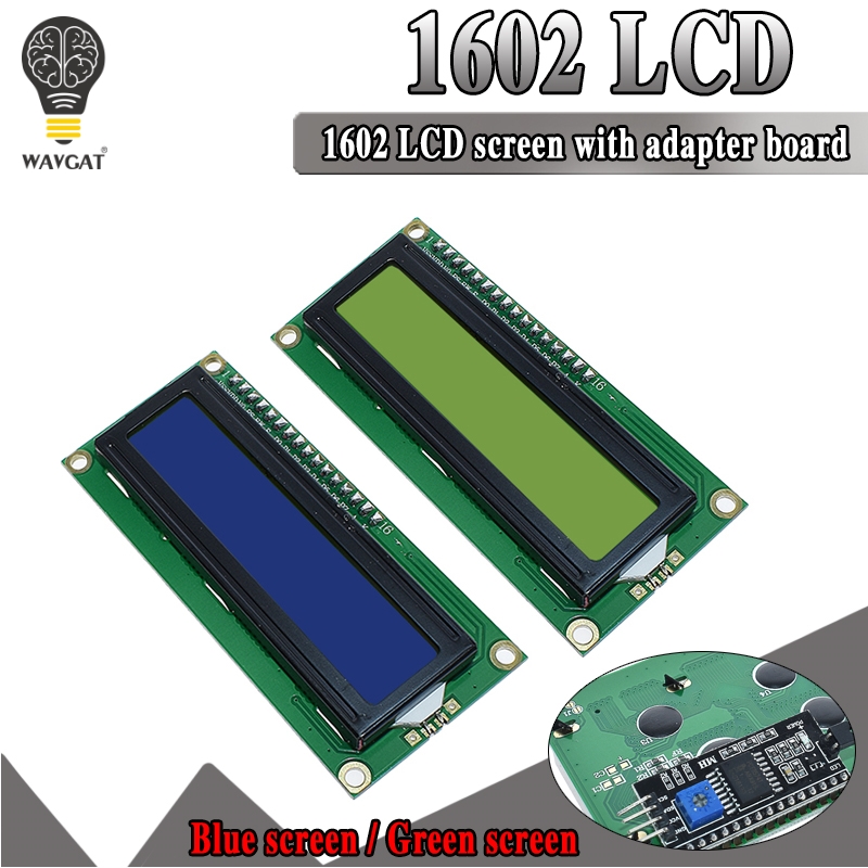 Lcd 1602 - Módulo LCD1602, Pantalla Azul IIC/I2C 1602