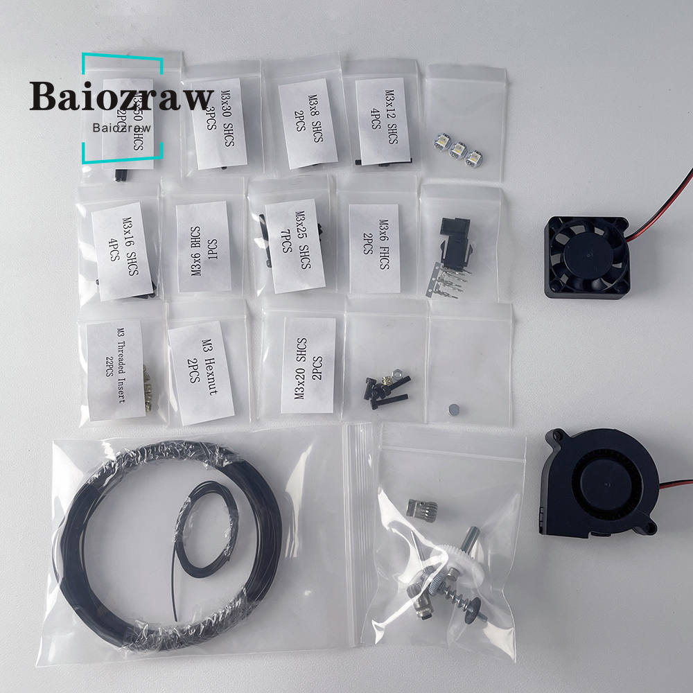 Neopixel - Baiozraw-extrusora StealthBurner, tornillo de sujeción, neoixel