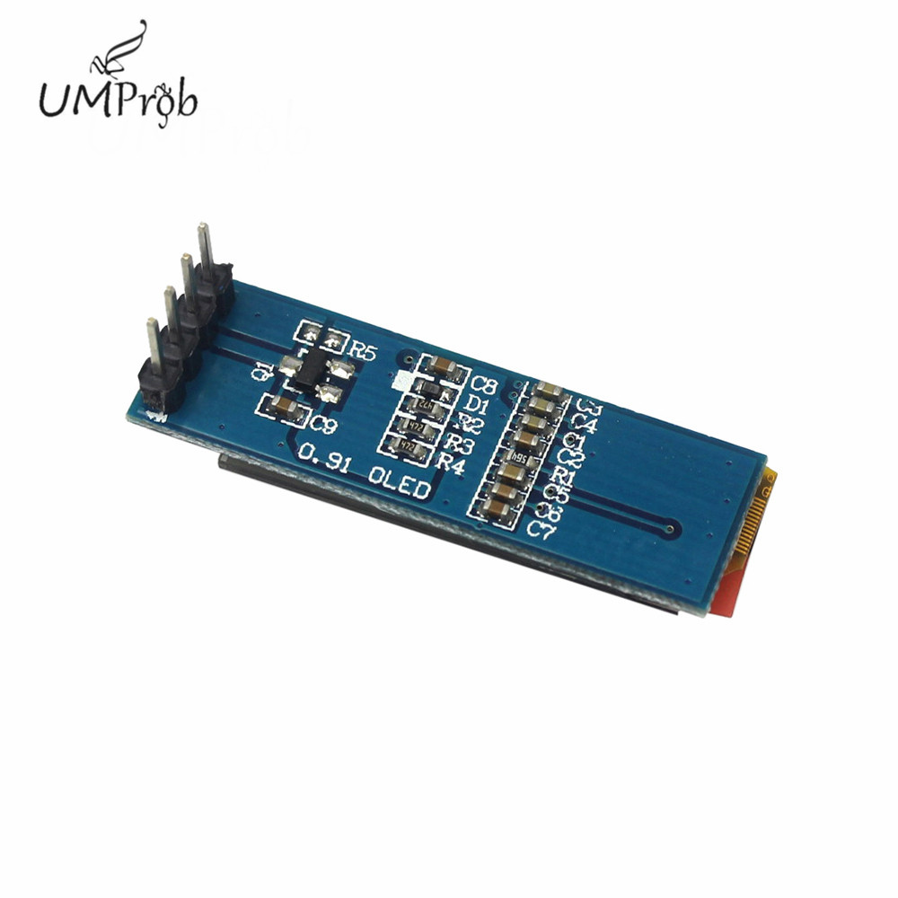 Pantalla OLED LCD Blanca/Azul  - Ssd1306 reseña y precio