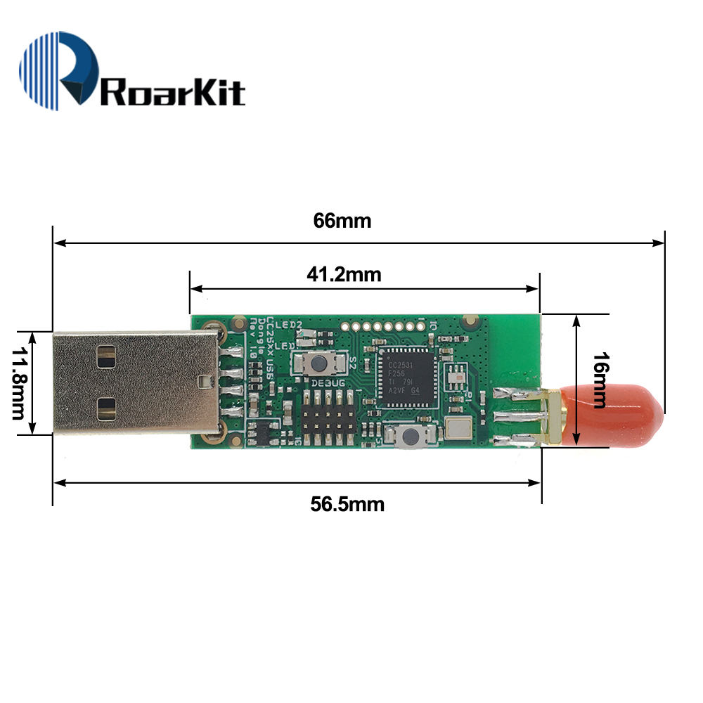 Módulo analizador de protocolo - Zigbee Cc2531 reseña y precio