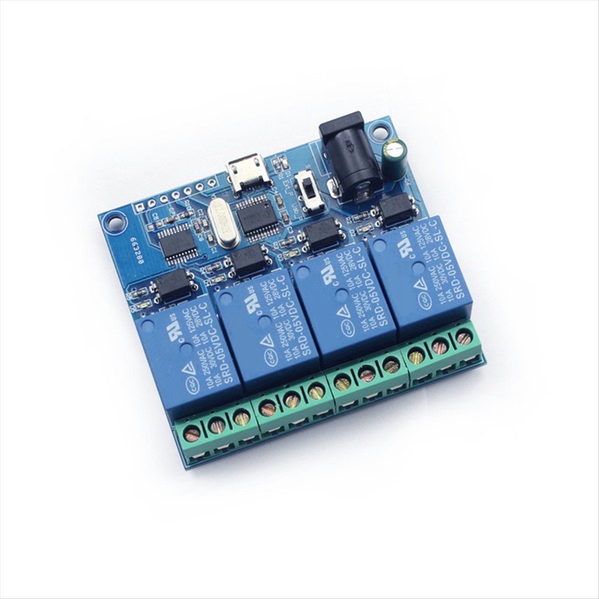 Módulo de Relé USB de 4 Canale - Relay Module 4 Channel reseña y precio