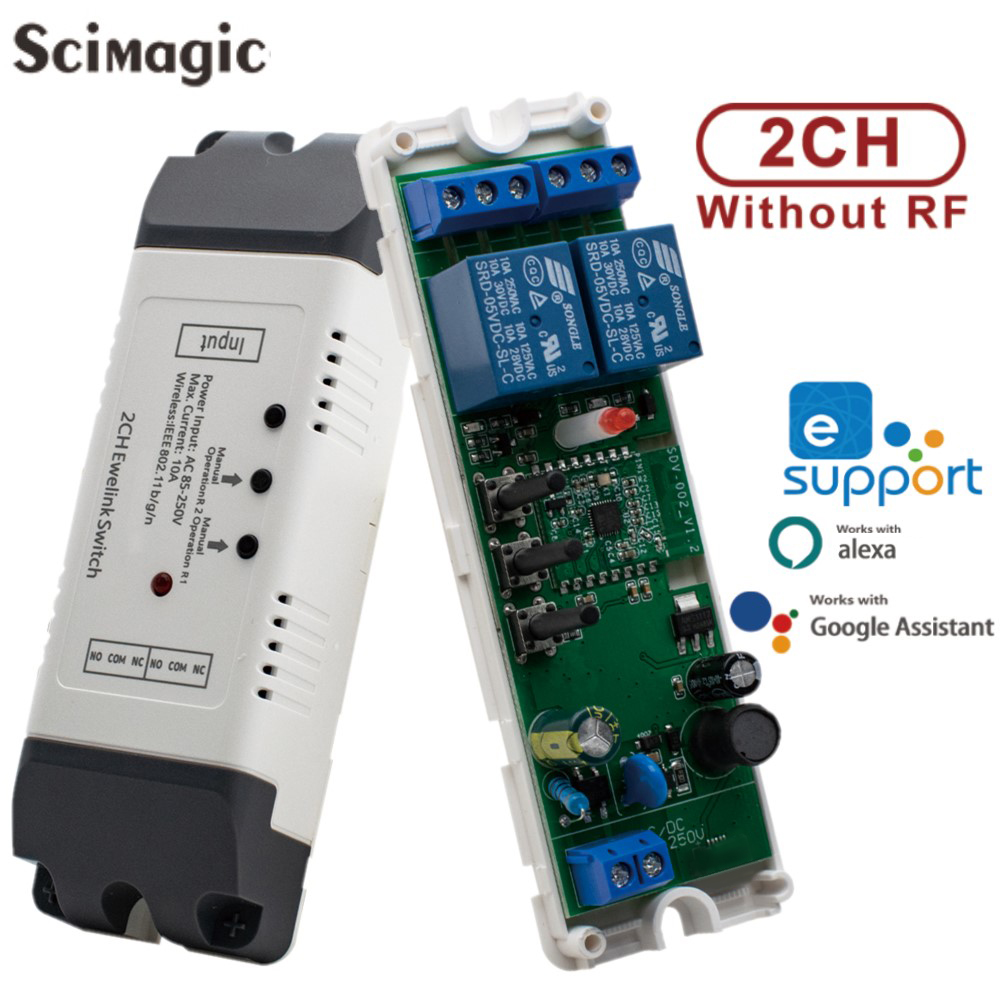 2CH Wifi Smart Switch Módulo R - Relay Module 4 Channel reseña y precio