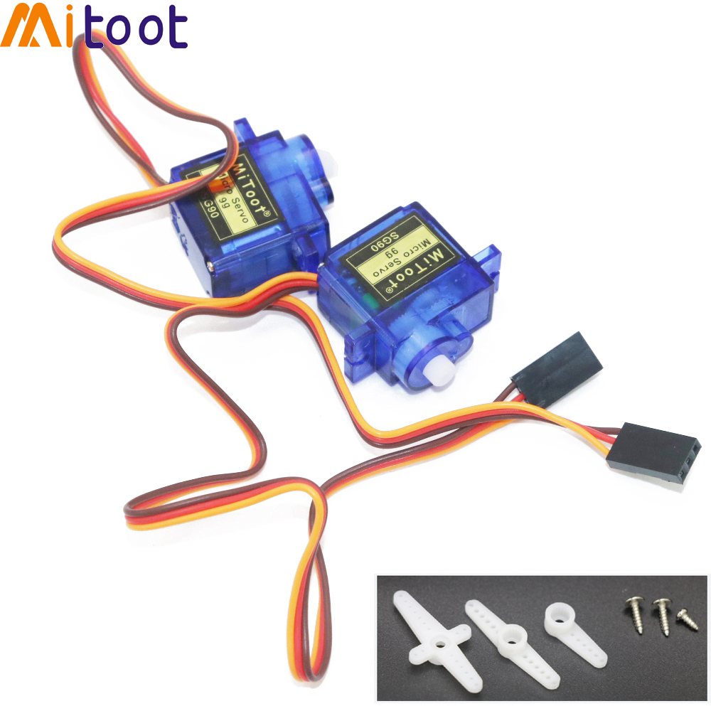 2 uds Mitoot Rc Mini Micro 9g  - Servo Sg90 reseña y precio