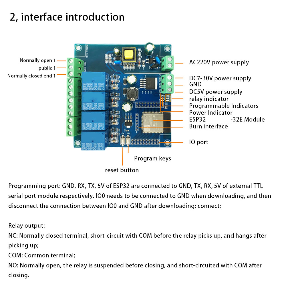 Placa de desarrollo de relé ES - Relay Module 4 Channel reseña y precio