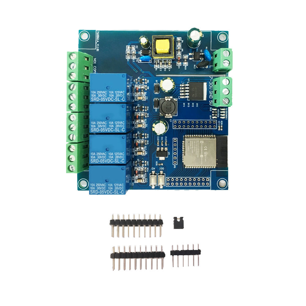 Placa de desarrollo de relé ES - Relay Module 4 Channel reseña y precio