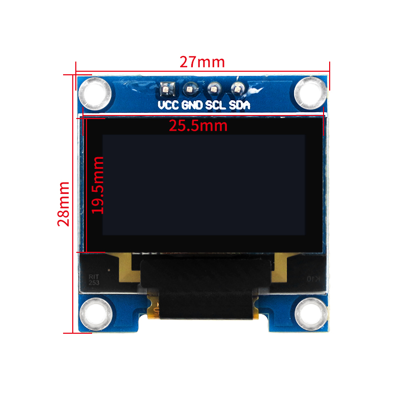 Pantalla de fuente OLED SSD130 - Ssd1306 reseña y precio