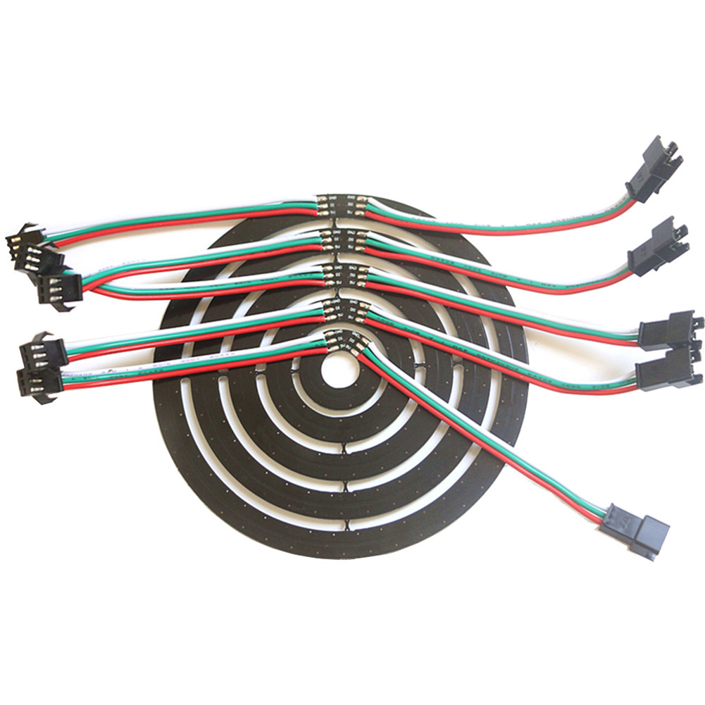 RCmall-anillo circular LED dir - Ws2812B reseña y precio