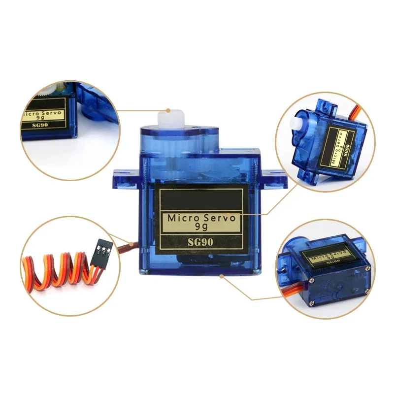 2/4/8/20 piezas SG90 9G Micro  - Servo Sg90 reseña y precio