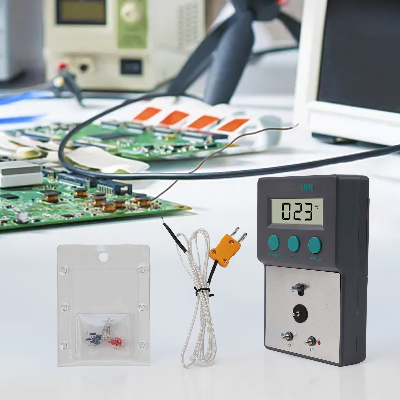 Termómetro para Punta de Solda - Soldering Iron Temperature Probe reseña y precio