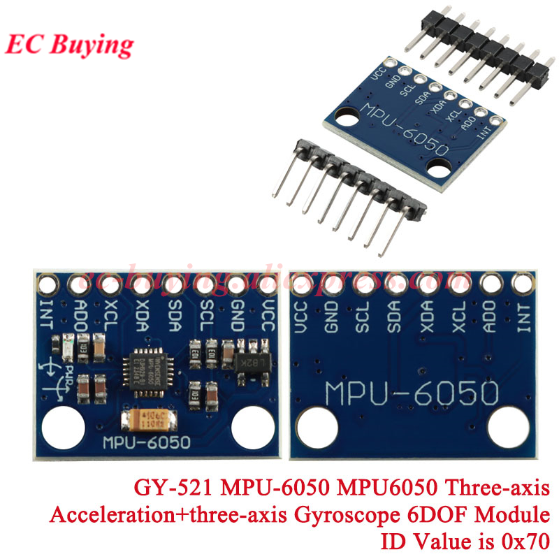 1-10 Uds GY-521 MPU-6050 MPU60 - Mpu6050 reseña y precio