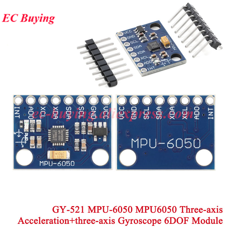 1-10 Uds GY-521 MPU-6050 MPU60 - Mpu6050 reseña y precio