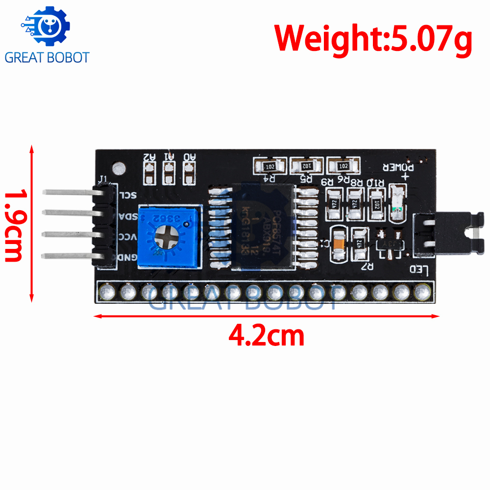 Placa de expansión IO PCF8574  - Lcd 1602 reseña y precio