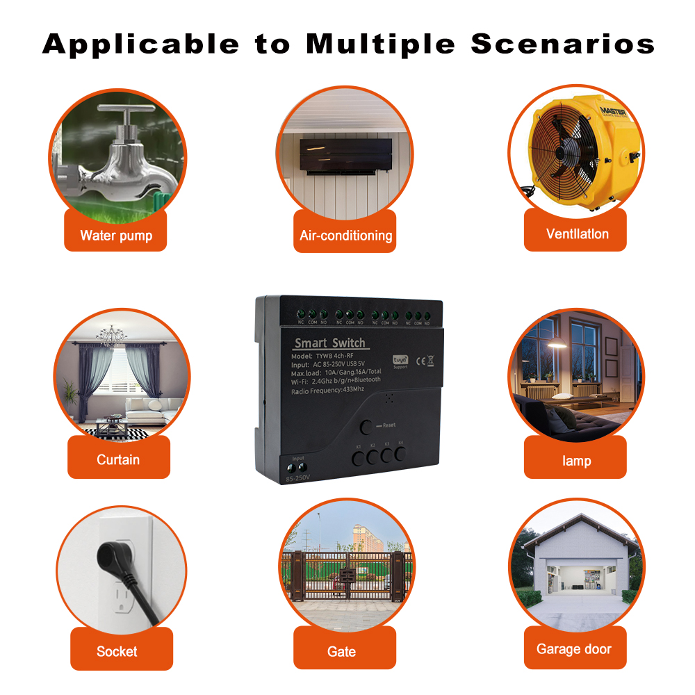 Módulo de interruptor Wifi int - Relay Module 4 Channel reseña y precio