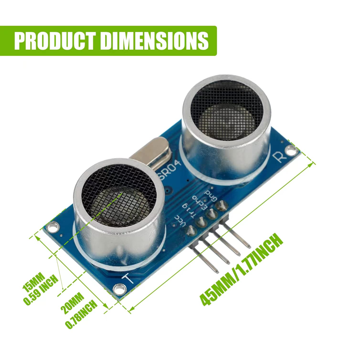 Módulo de distancia con Sensor - Ultrasonic Sensor Hc-Sr04 reseña y precio