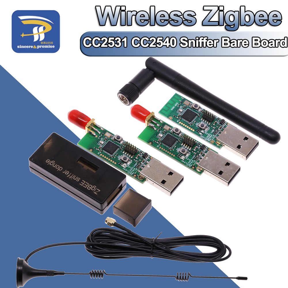 Módulo analizador de protocolo - Zigbee Cc2531 reseña y precio