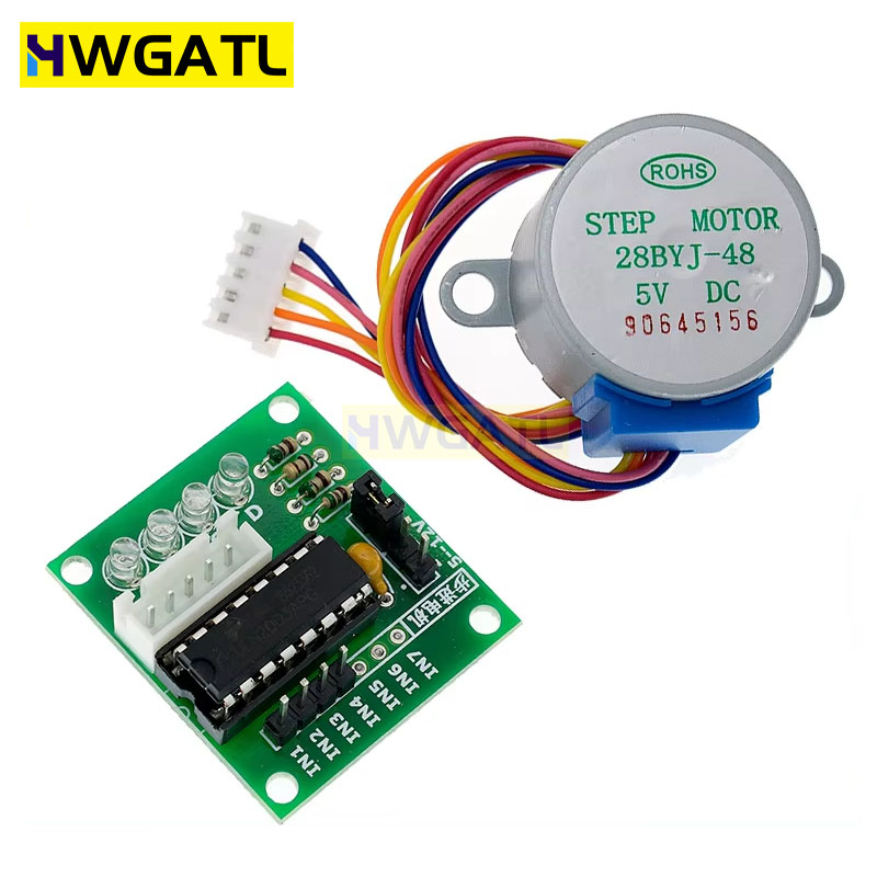 HWGATL 5V 4 fases 28BYJ-48 DC  - Stepper Motor 28Byj reseña y precio