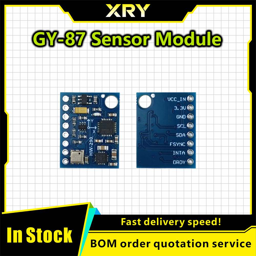 Módulo de sensor XRY GY-87 10D - Mpu6050 reseña y precio