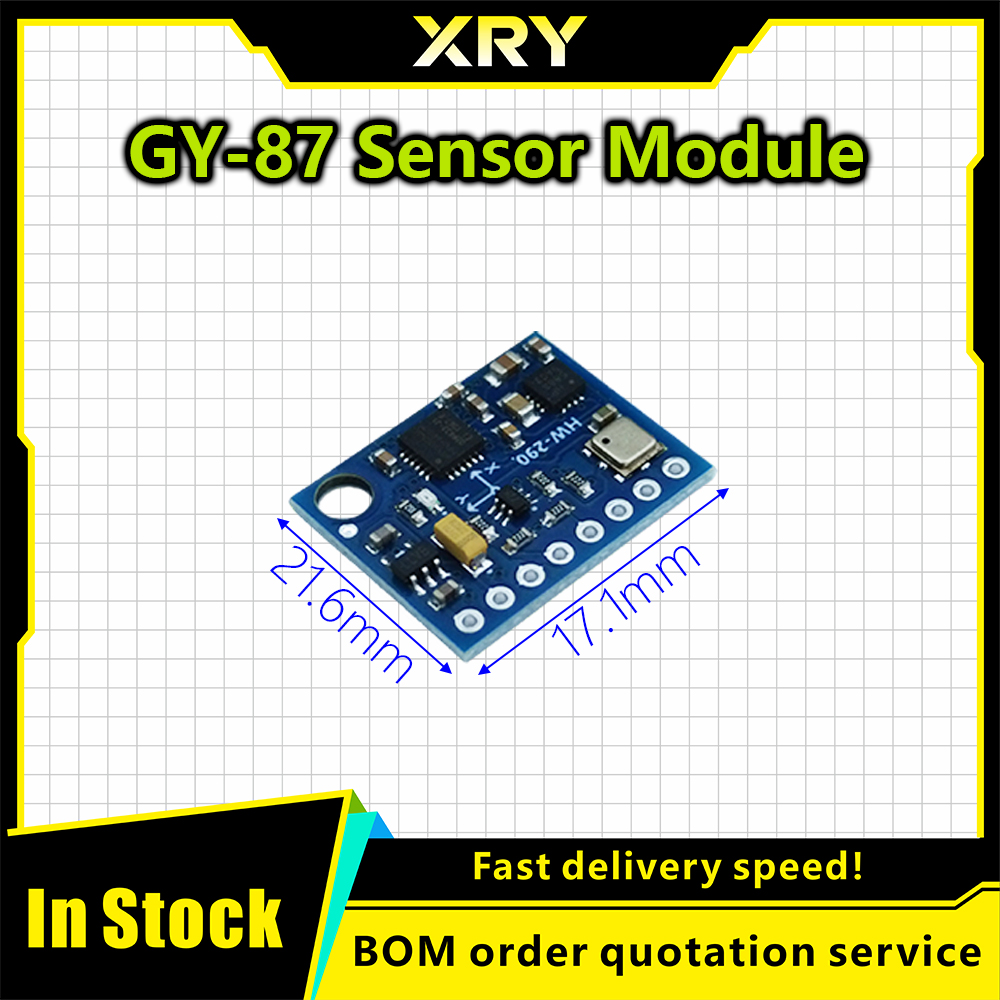 Módulo de sensor XRY GY-87 10D - Mpu6050 reseña y precio