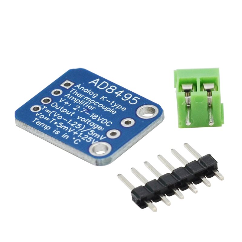 Módulo amplificador AD8495 de  - Thermocouple Module K Type reseña y precio