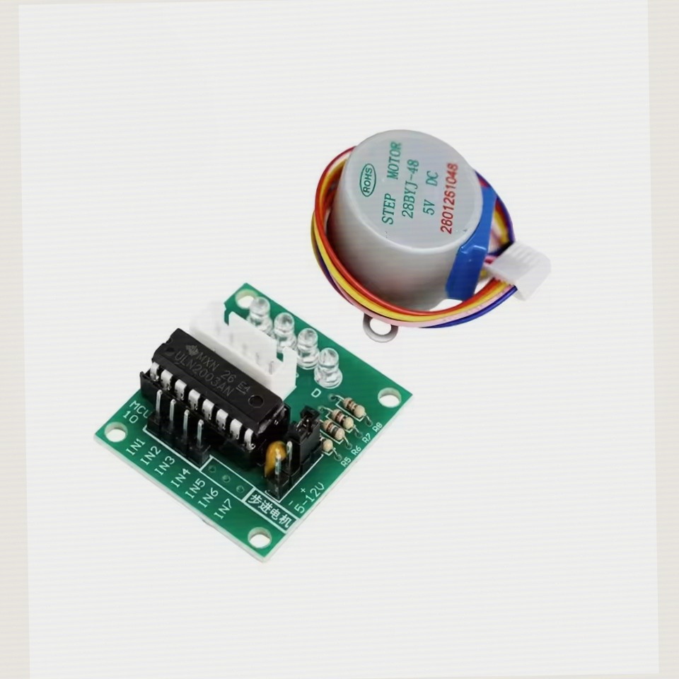 Controlador ULN2003 28BYJ-48 5 - Stepper Motor 28Byj reseña y precio
