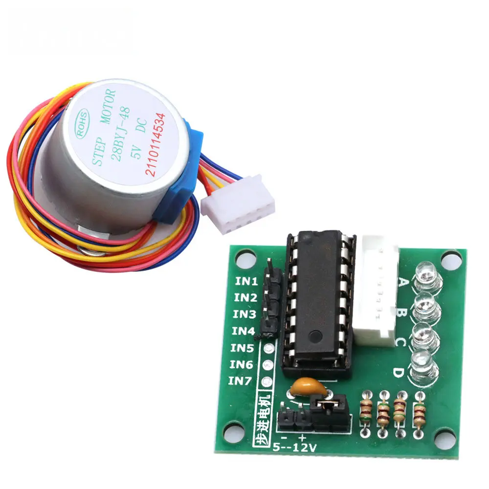 Controlador ULN2003 28BYJ-48 5 - Stepper Motor 28Byj reseña y precio