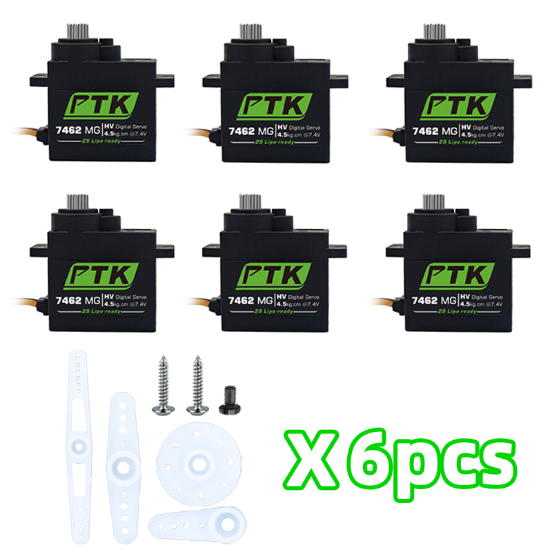 PTK 7462W MG engranaje de Meta - Servo Sg90 reseña y precio