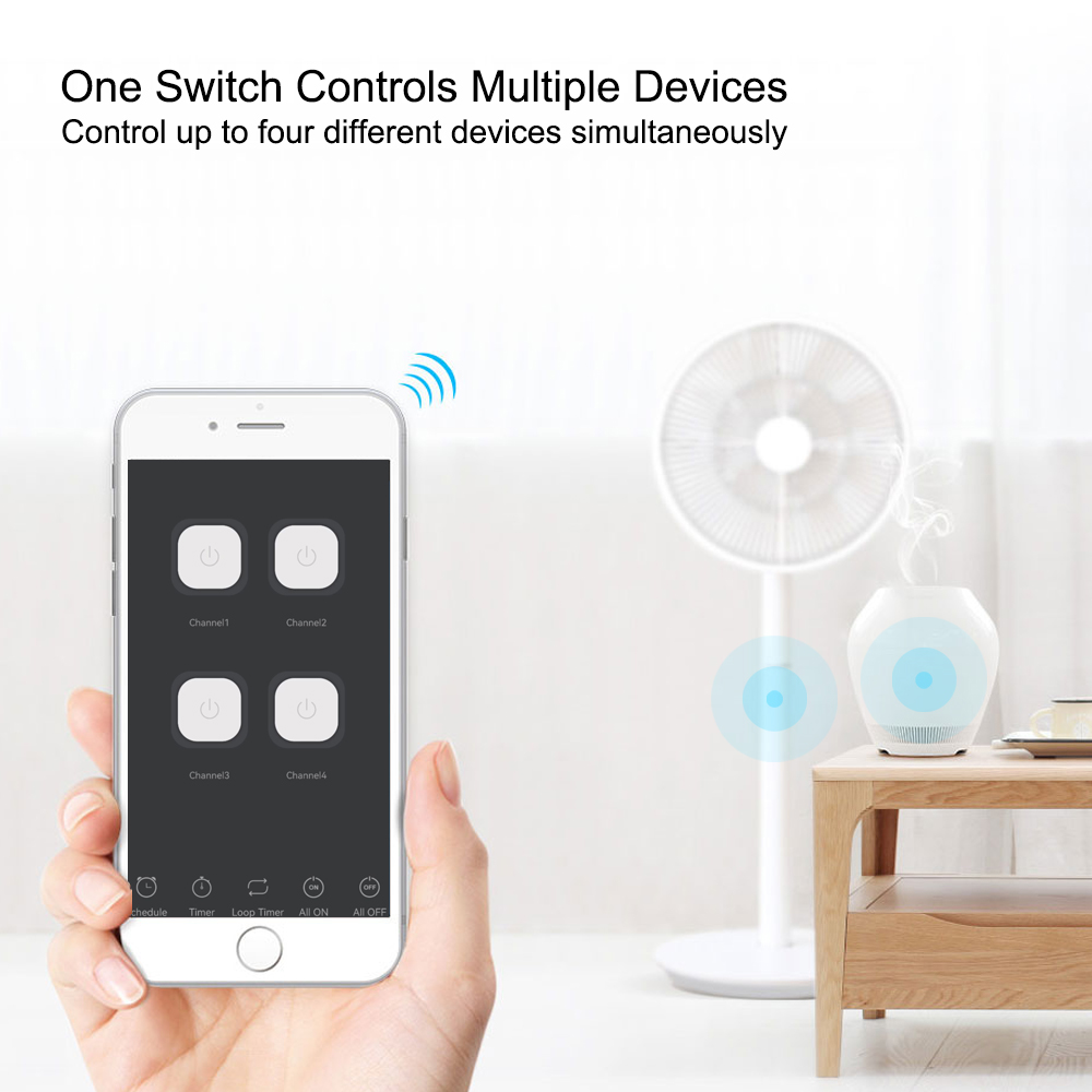 Relé inteligente Wifi/Zigbee d - Relay Module 4 Channel reseña y precio