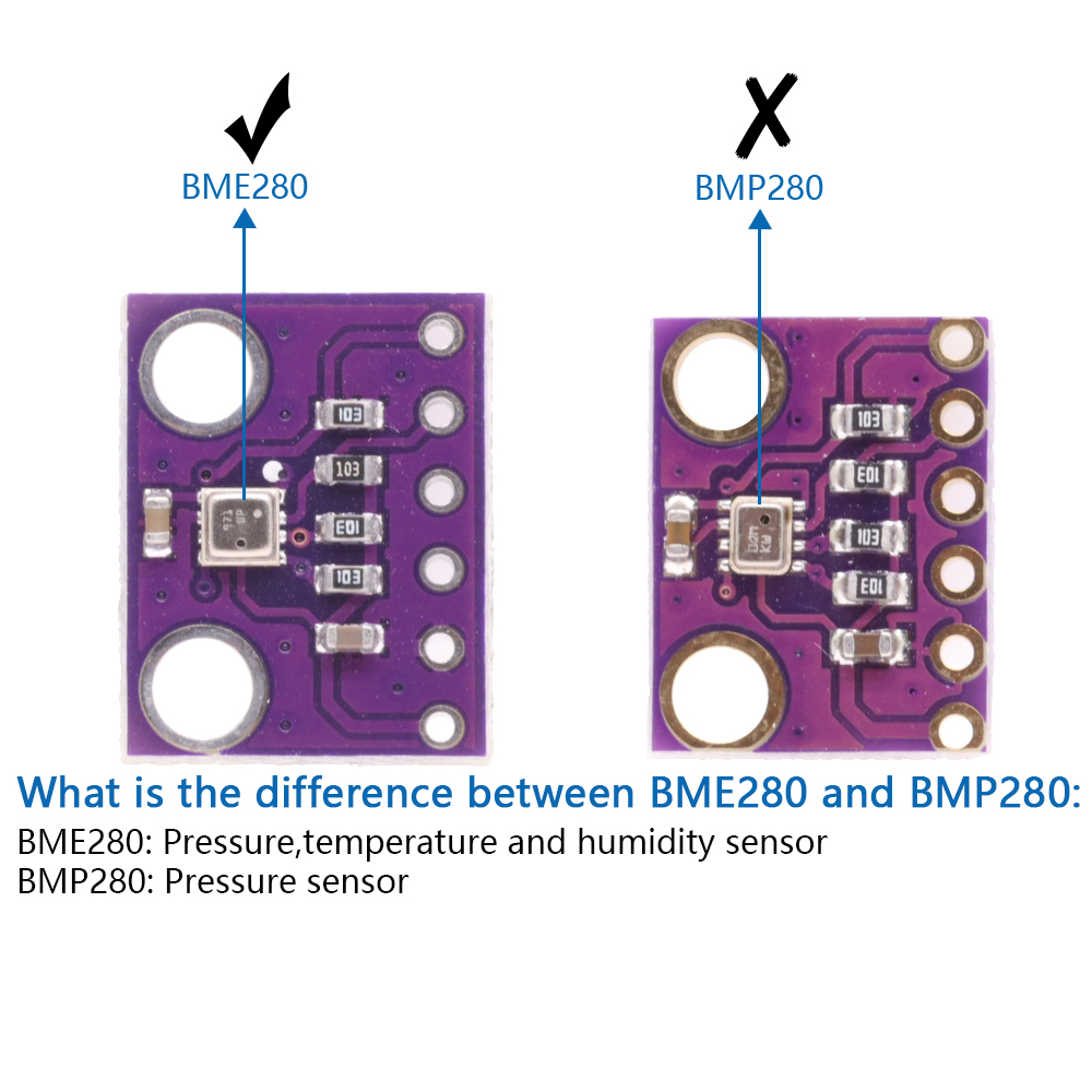 3 en 1 BME280 3,3 V BMP280 5V  - Bme280 reseña y precio