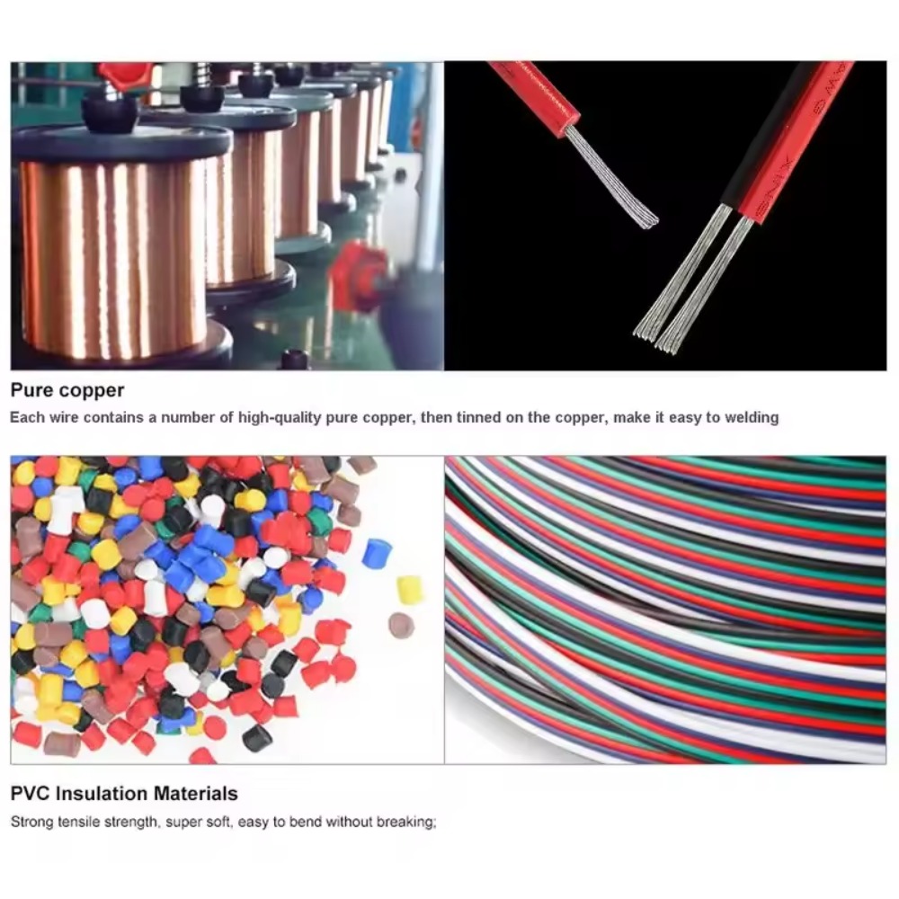 Cable LED Flexible de 2 pines, - Ws2812B reseña y precio