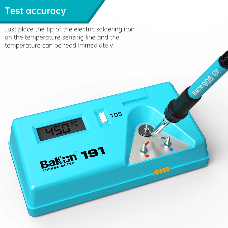 Termómetro para puntas de sold - Soldering Iron Temperature Probe reseña y precio