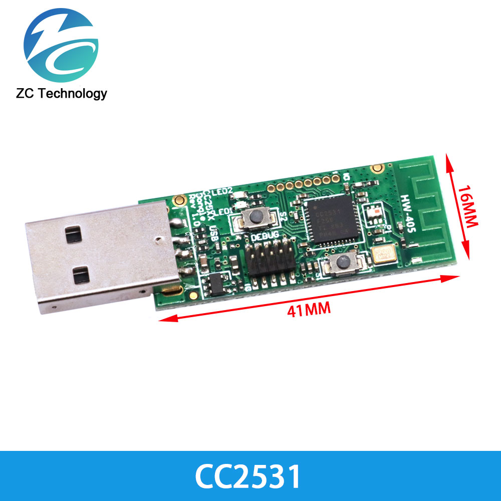 Módulo analizador de protocolo - Zigbee Cc2531 reseña y precio