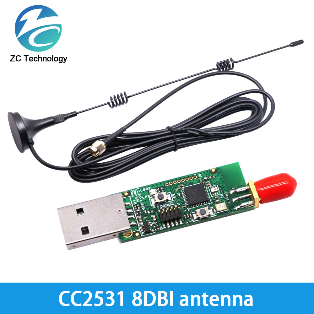 Módulo analizador de protocolo - Zigbee Cc2531 reseña y precio