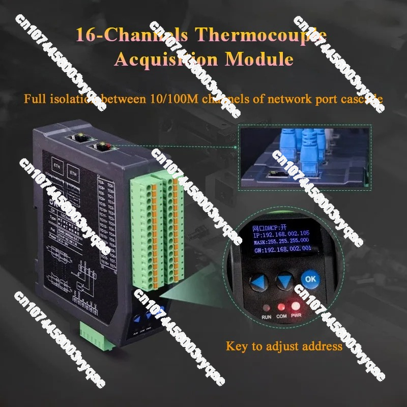 Tarjeta de Adquisición de Dato - Thermocouple Module K Type reseña y precio