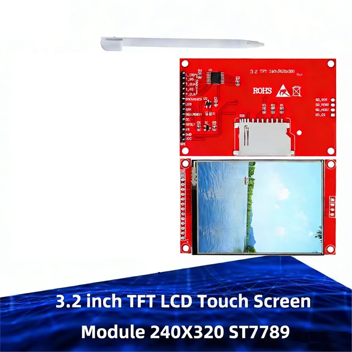 Módulo de Pantalla Táctil LCD  - Ili9341 reseña y precio