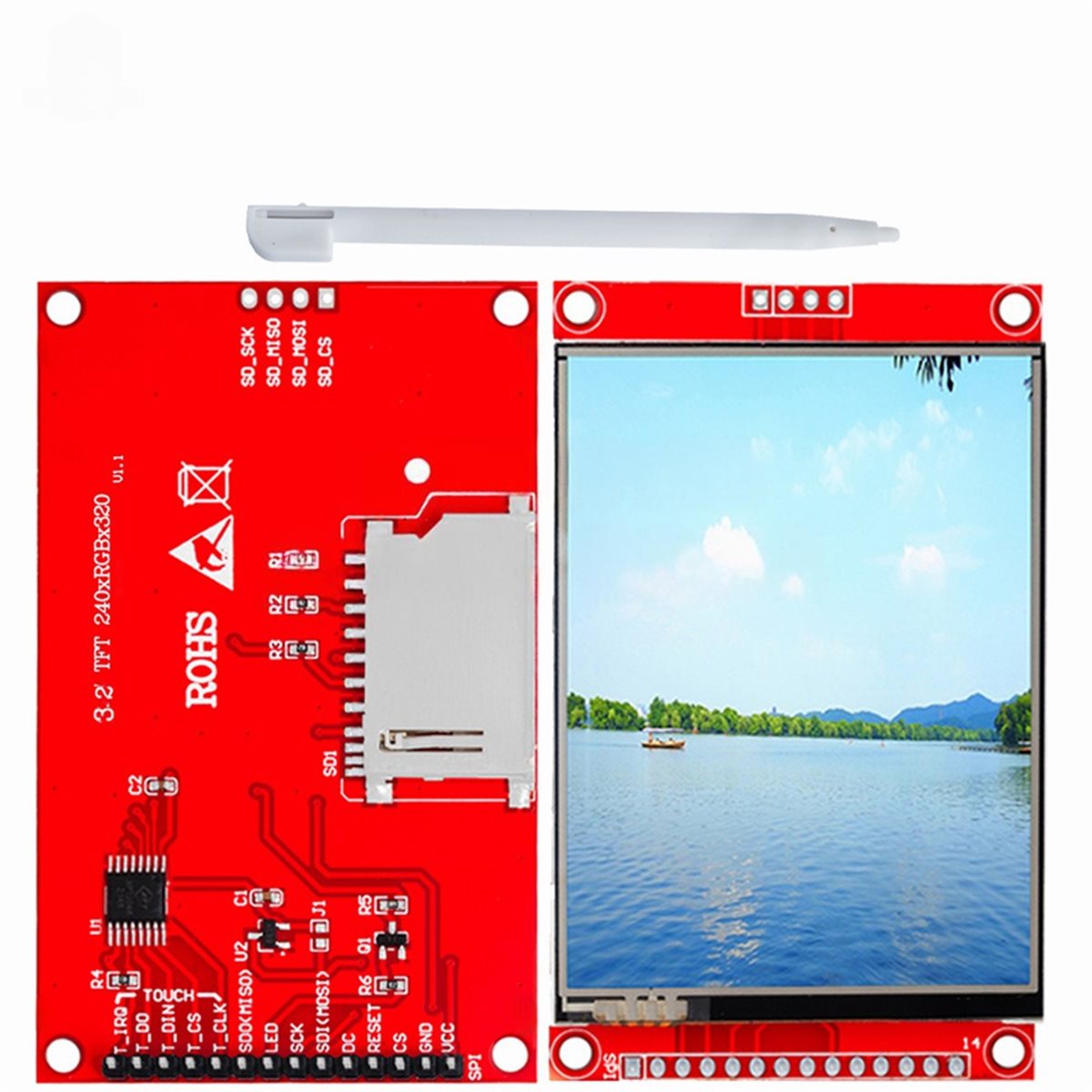Módulo de Pantalla Táctil LCD  - Ili9341 reseña y precio