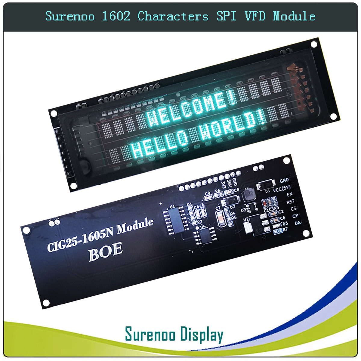 Módulo de Pantalla LCD VFD Sur - Lcd 1602 reseña y precio
