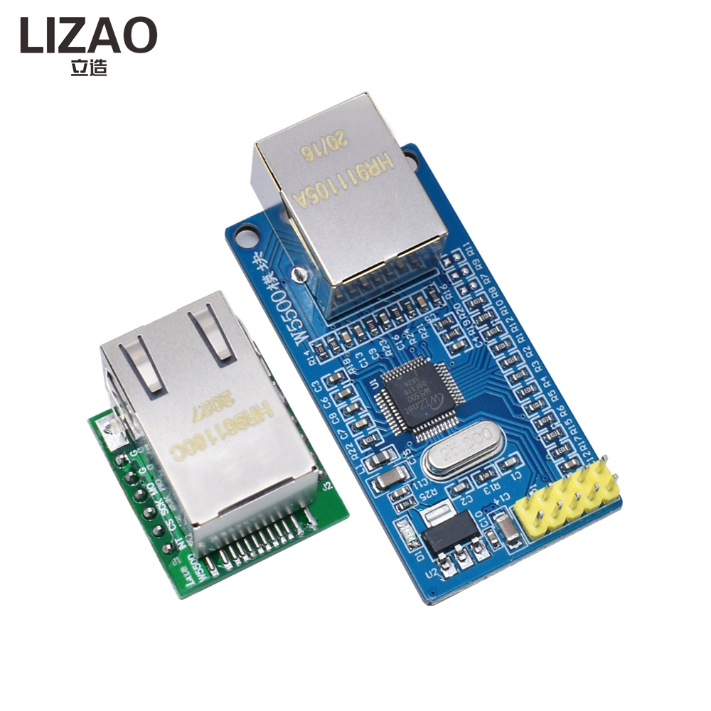 Módulo de Red Ethernet LIZAO W - Ethernet W5500 reseña y precio