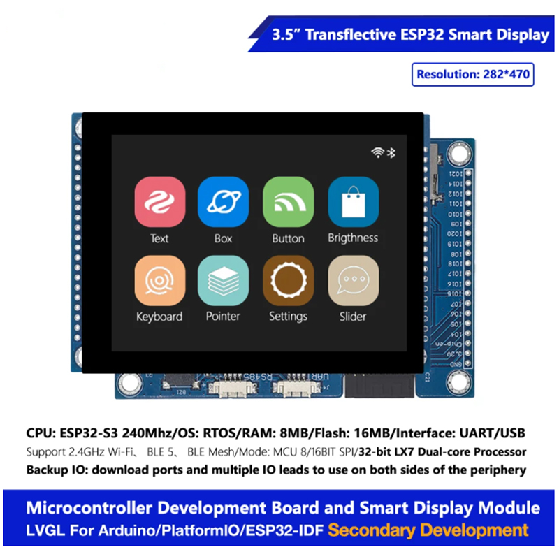3,5 pulgadas TFT LCD reflectan - Ssd1306 reseña y precio