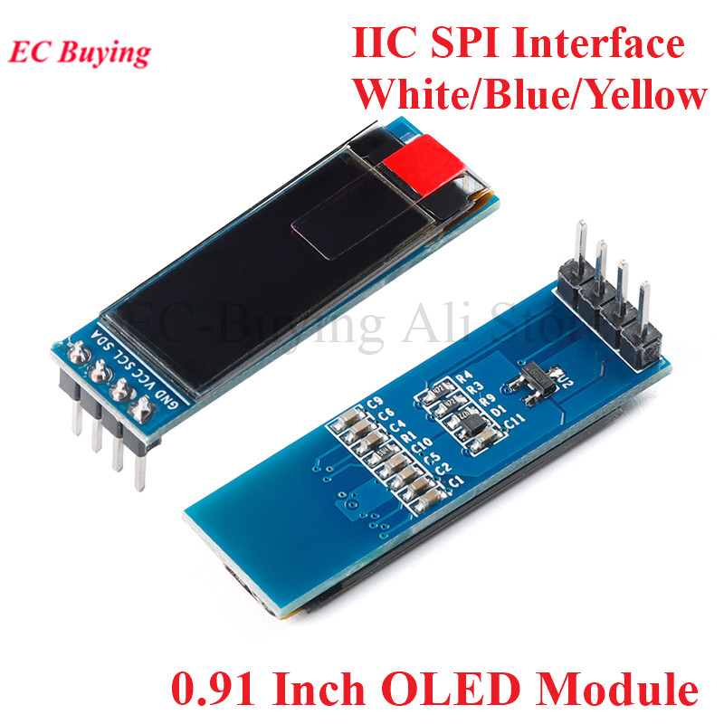 Módulo OLED de 0,91 pulgadas p - Ssd1306 reseña y precio